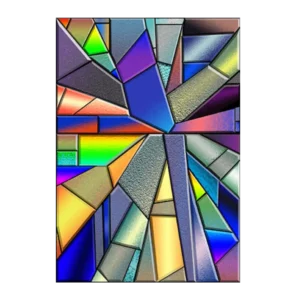 STAINED GLASS RAINBOW