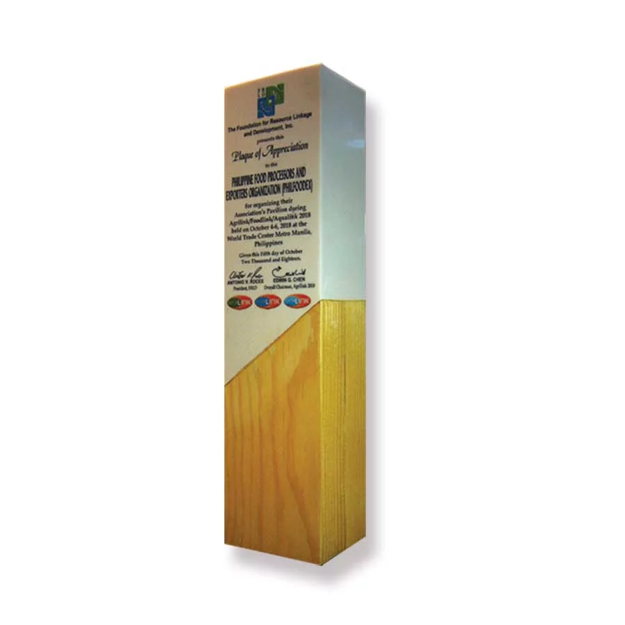 Wood Plaque / Trophy Series (WS-10)
